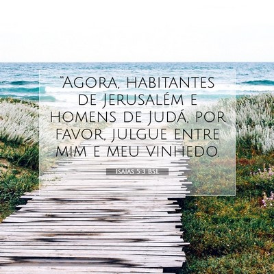 Isaías 5:3 Versículo Bíblico Explicado