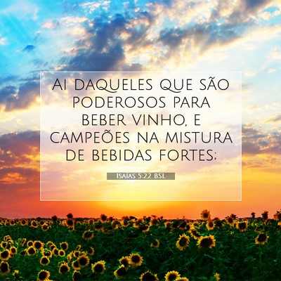Isaías 5:22 Versículo Bíblico Explicado