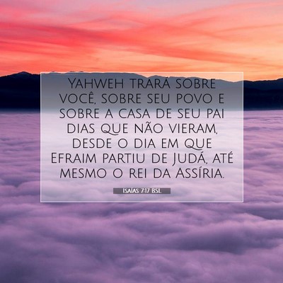 Isaías 7:17 BSL Imagem do Versículo Bíblico