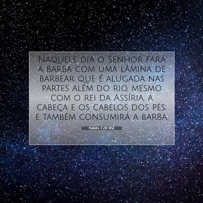 Isaías 7:20 Versículo Bíblico Explicado
