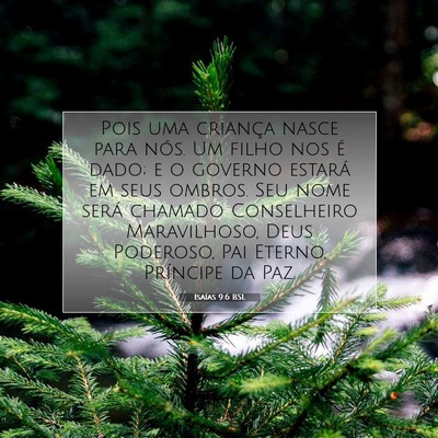 Isaías 9:6 BSL Imagem do Versículo Bíblico
