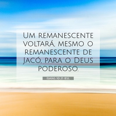 Isaías 10:21 Versículo Bíblico Explicado