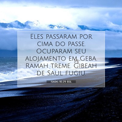 Isaías 10:29 Versículo Bíblico Explicado
