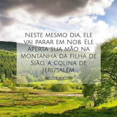 Isaías 10:32 BSL Imagem do Versículo Bíblico
