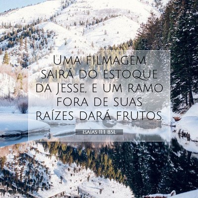 Isaías 11:1 BSL Imagem do Versículo Bíblico
