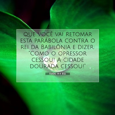 Isaías 14:4 Versículo Bíblico Explicado
