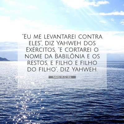 Isaías 14:22 Versículo Bíblico Explicado