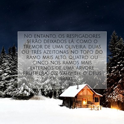 Isaías 17:6 BSL Imagem do Versículo Bíblico
