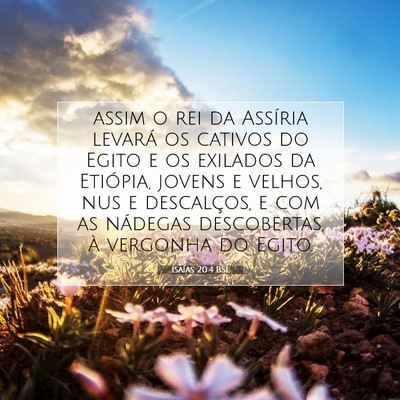 Isaías 20:4 BSL Imagem do Versículo Bíblico