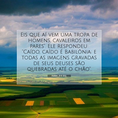 Isaías 21:9 Versículo Bíblico Explicado