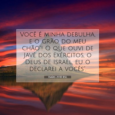Isaías 21:10 BSL Imagem do Versículo Bíblico