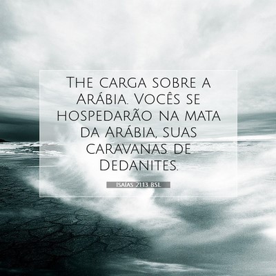 Isaías 21:13 Versículo Bíblico Explicado