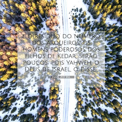 Isaías 21:17 Versículo Bíblico Explicado