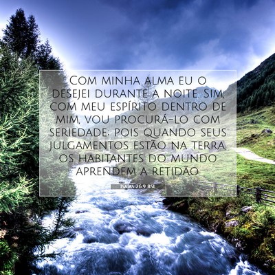 Isaías 26:9 BSL Imagem do Versículo Bíblico