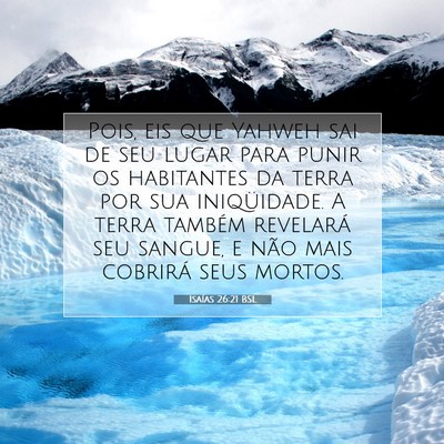 Isaías 26:21 Versículo Bíblico Explicado