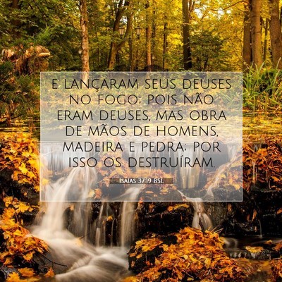 Isaías 37:19 BSL Imagem do Versículo Bíblico