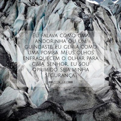 Isaías 38:14 BSL Imagem do Versículo Bíblico