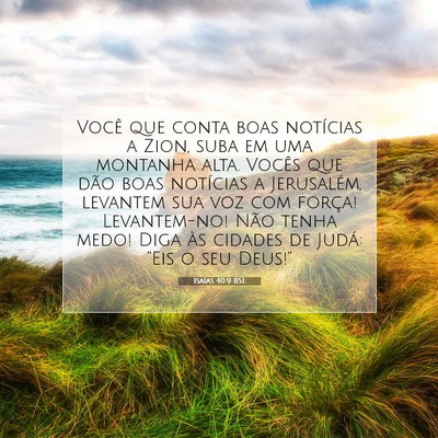 Isaías 40:9 BSL Imagem do Versículo Bíblico