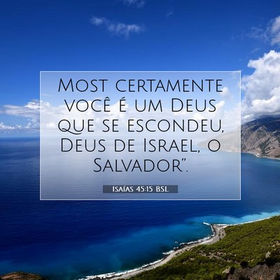 Isaías 45:15 BSL Imagem do Versículo Bíblico