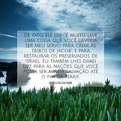 Isaías 49:6 BSL Imagem do Versículo Bíblico