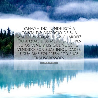 Isaías 50:1 BSL Imagem do Versículo Bíblico