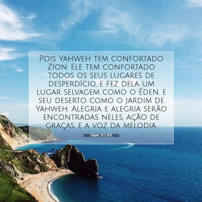 Isaías 51:3 BSL Imagem do Versículo Bíblico