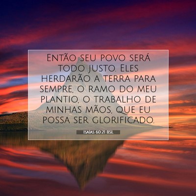 Isaías 60:21 BSL Imagem do Versículo Bíblico