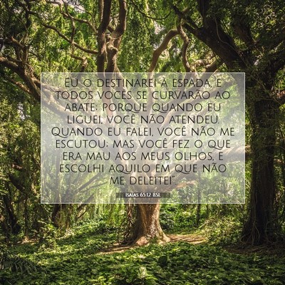 Isaías 65:12 BSL Imagem do Versículo Bíblico