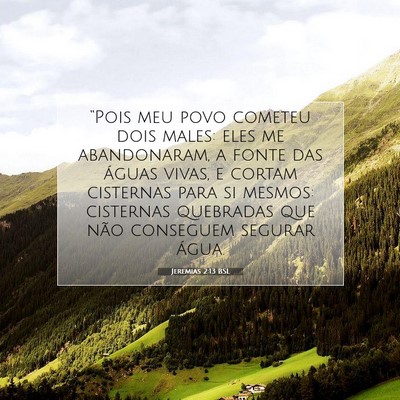 Jeremias 2:13 BSL Imagem do Versículo Bíblico