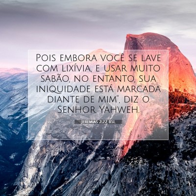 Jeremias 2:22 Versículo Bíblico Explicado
