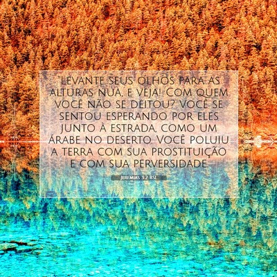 Jeremias 3:2 Versículo Bíblico Explicado