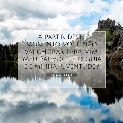 Jeremias 3:4 Versículo Bíblico Explicado
