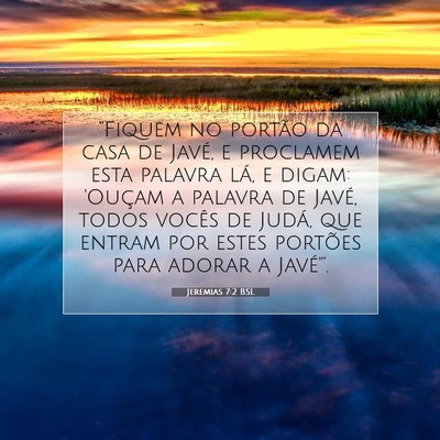 Jeremias 7:2 BSL Imagem do Versículo Bíblico