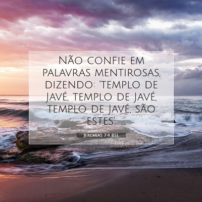Jeremias 7:4 BSL Imagem do Versículo Bíblico
