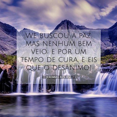 Jeremias 8:15 BSL Imagem do Versículo Bíblico