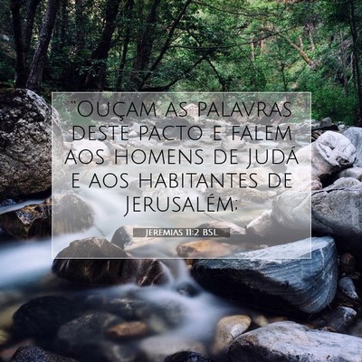 Jeremias 11:2 Versículo Bíblico Explicado