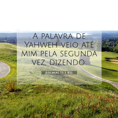 Jeremias 13:3 Versículo Bíblico Explicado