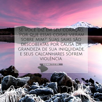 Jeremias 13:22 BSL Imagem do Versículo Bíblico