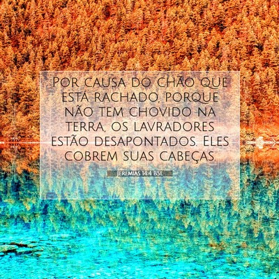 Jeremias 14:4 BSL Imagem do Versículo Bíblico