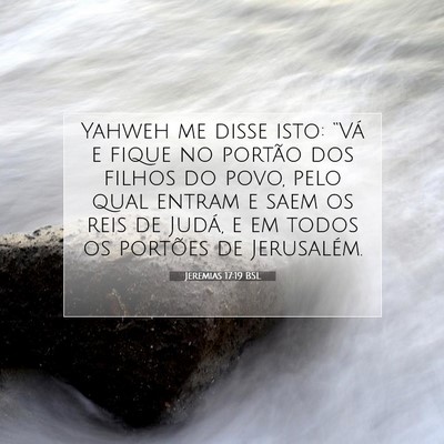 Jeremias 17:19 Versículo Bíblico Explicado