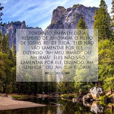Jeremias 22:18 Versículo Bíblico Explicado