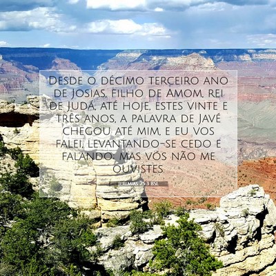 Jeremias 25:3 BSL Imagem do Versículo Bíblico