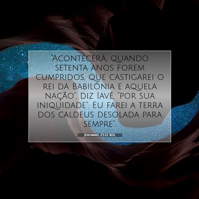 Jeremias 25:12 BSL Imagem do Versículo Bíblico