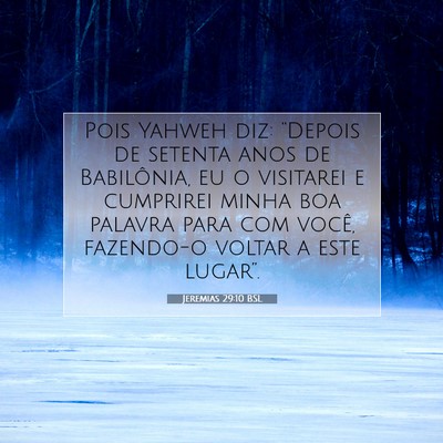 Jeremias 29:10 BSL Imagem do Versículo Bíblico