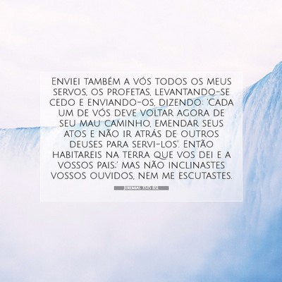 Jeremias 35:15 BSL Imagem do Versículo Bíblico