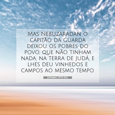 Jeremias 39:10 Versículo Bíblico Explicado