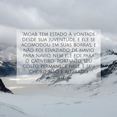 Jeremias 48:11 BSL Imagem do Versículo Bíblico