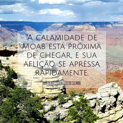 Jeremias 48:16 Versículo Bíblico Explicado