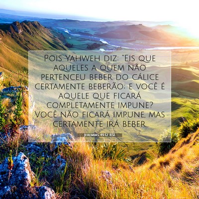 Jeremias 49:12 Versículo Bíblico Explicado