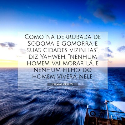 Jeremias 49:18 Versículo Bíblico Explicado